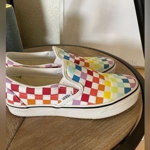 Checkered vans